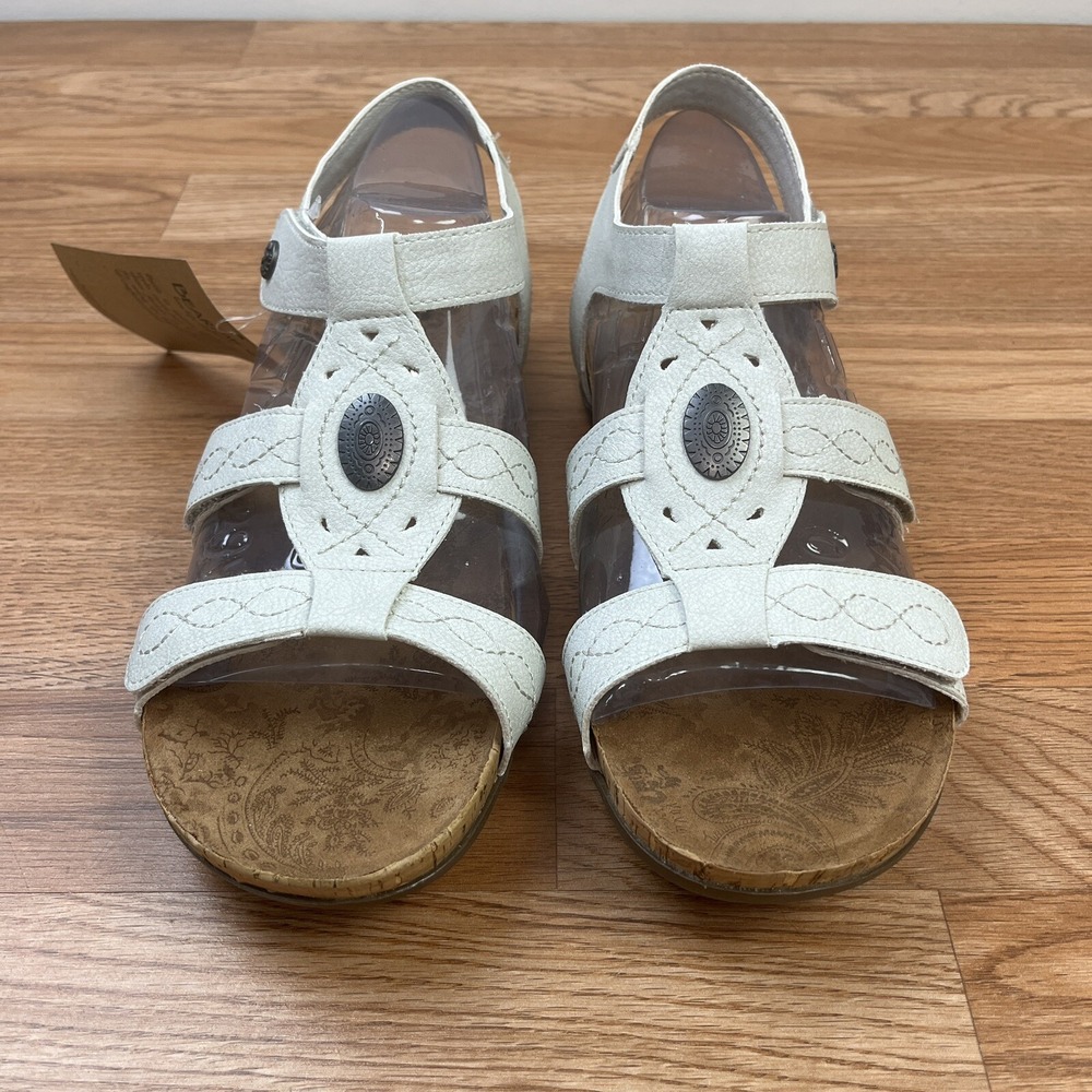 Bearpaw Ridley II Bone‎ Gladiator Cork Sandals Women's Size 11 Wide NEW